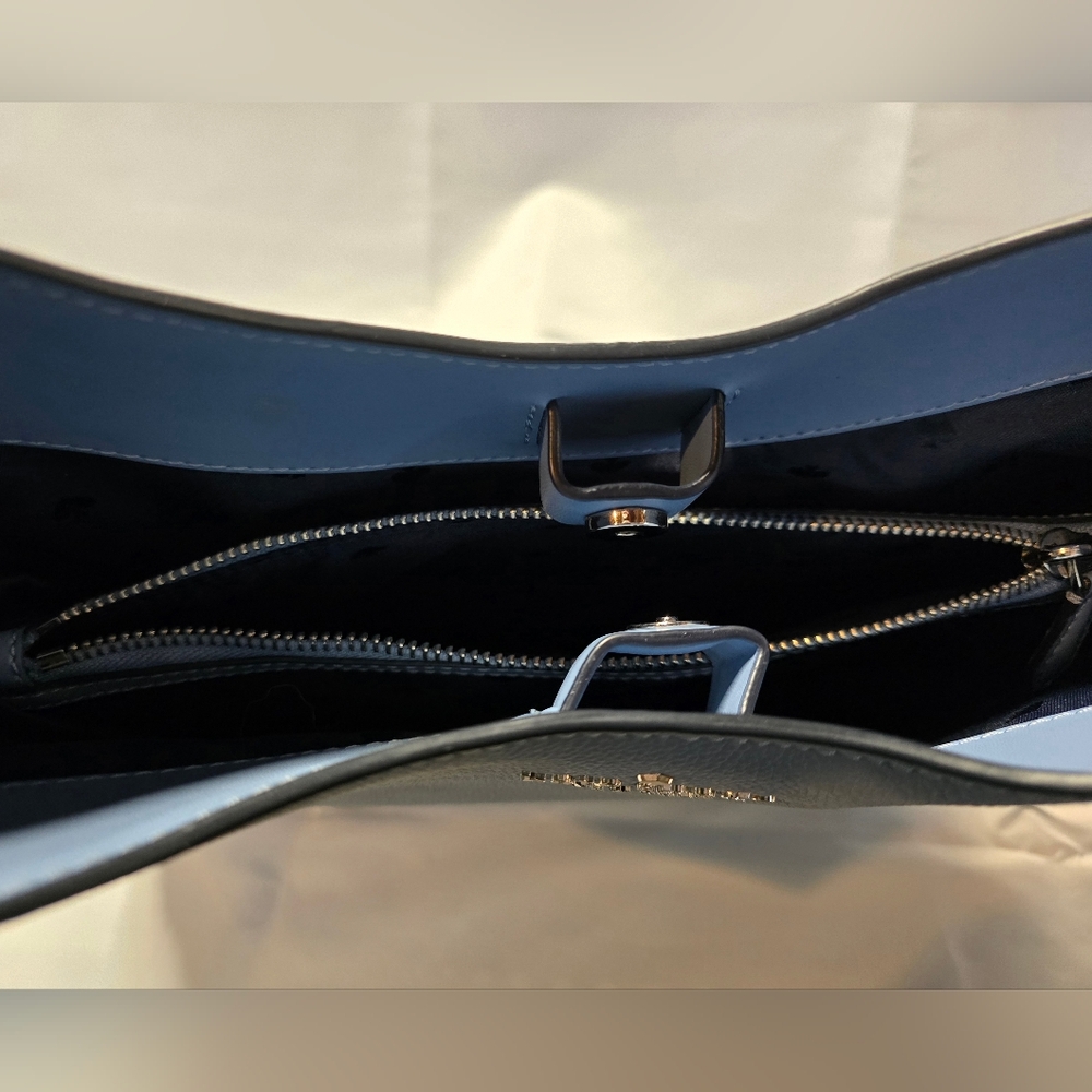 kate spade Blue Leather Shoulder Bag - Picture 6 of 9
